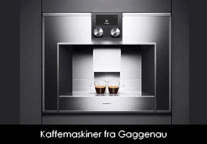 Kaffamaskiner fra Gaggenau