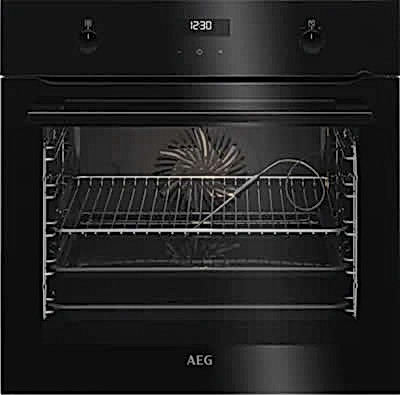 AEG Steambake inbyggingsovn med pop-ut-knapper BCK456220B AEG Steambake innbyggingsovn med pop-ut-knapper BCK456220B